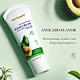 peach moisturizing natural hand cream